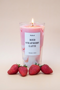 Iced Strawberry Latte Candle