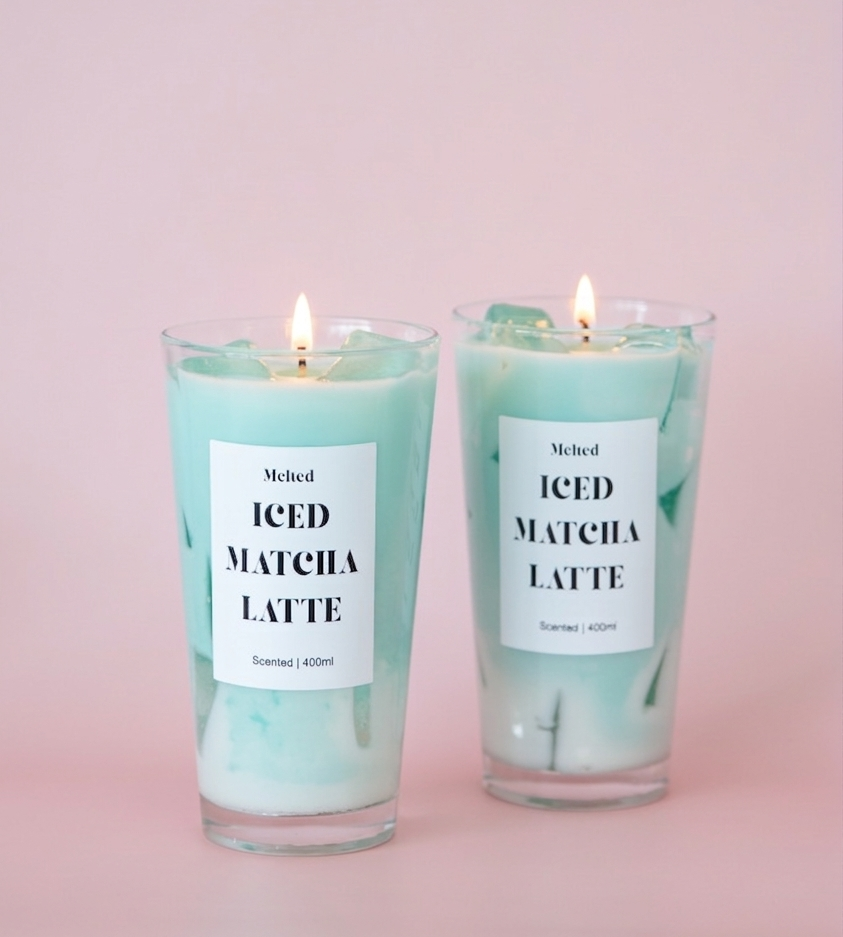 Iced Matcha Latte Candle